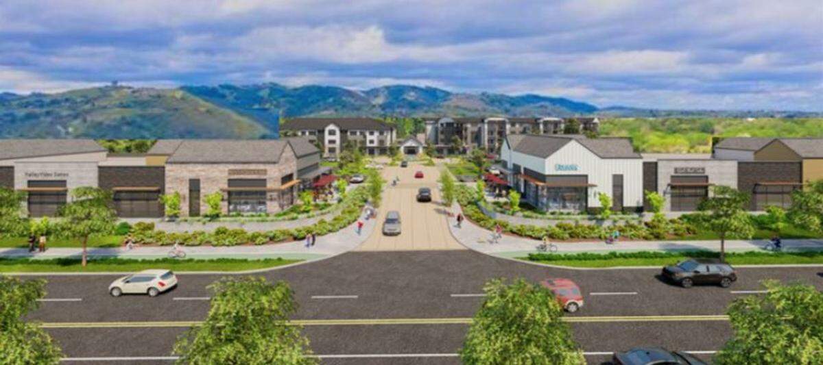 Cal Coastal Communities plans to turn the old Walmart property near Del Rio Road and El Camino Real into an entertainment, lodging and housing hub, complete with restaurants, a hotel, a conference center and single-family homes.
