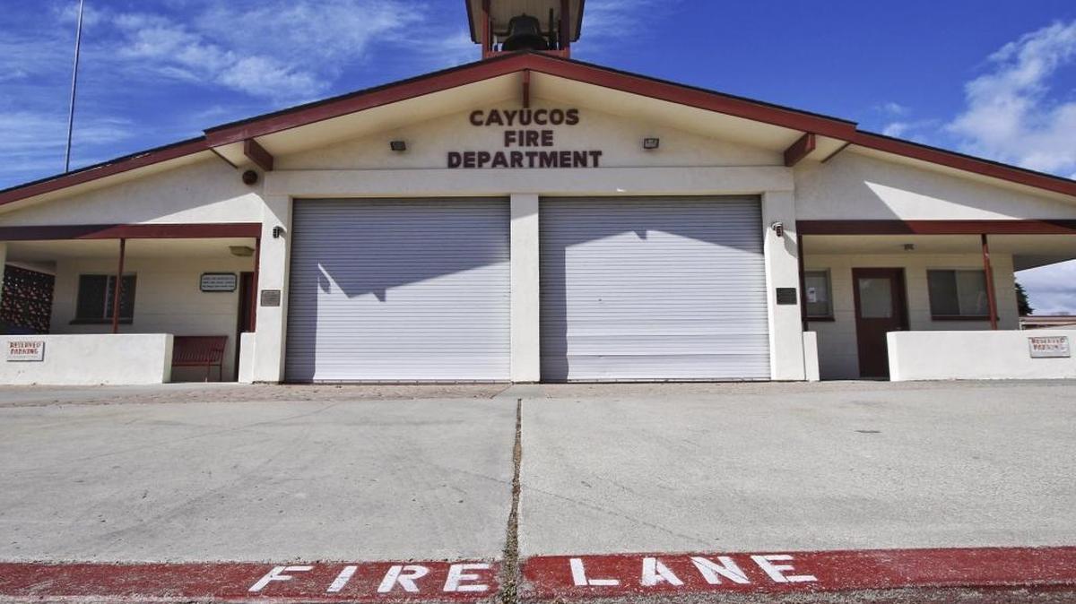 
Cayucos Fire Department commissioners have proposed dissolving the department by January.
