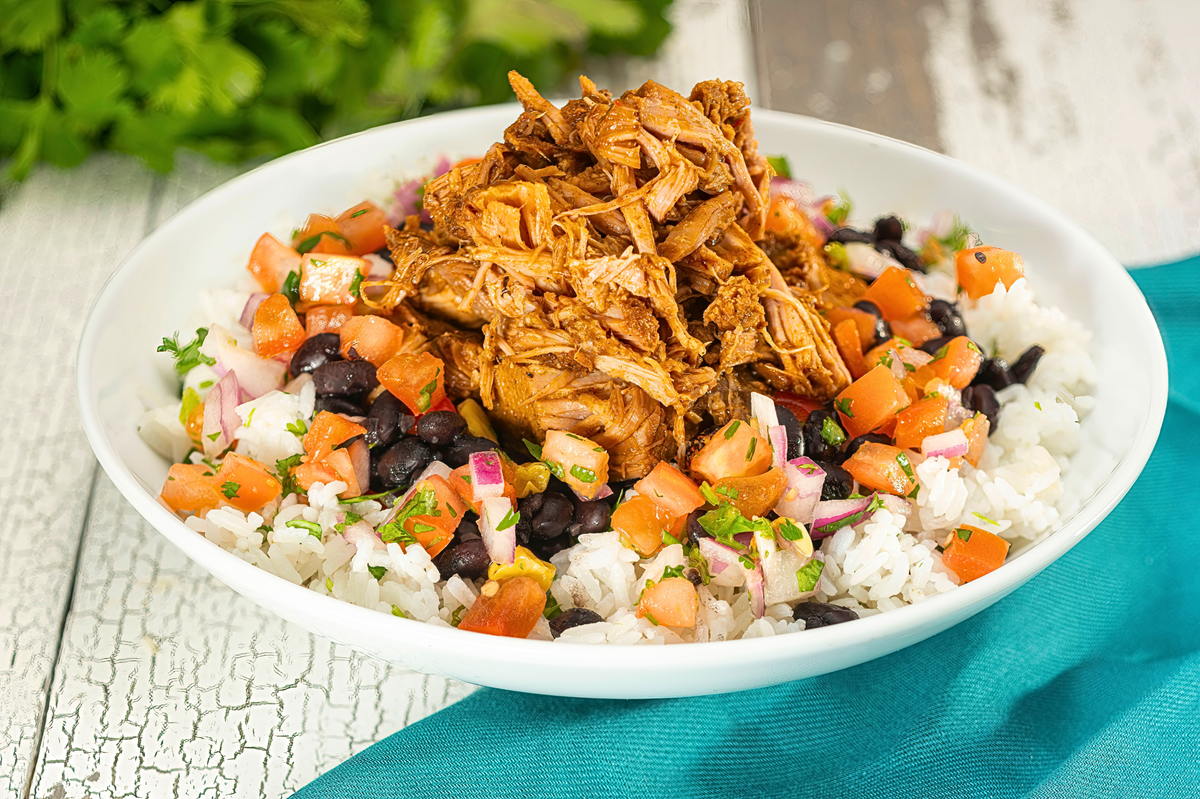 This pulled-pork entree will be a feature at San Luis Obispo’s new Press Quesadilla Grill in Foothill Plaza. The restaurant is due to open in November 2024.