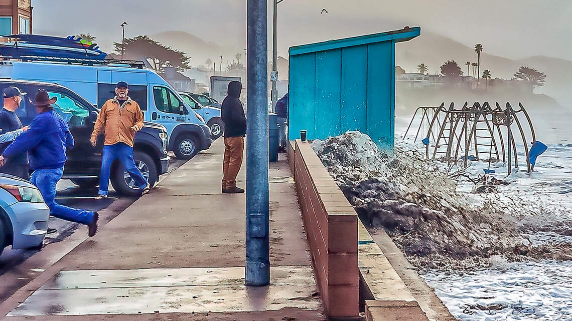 Powerful winter storm slammed into SLO County. See dramatic photos and video