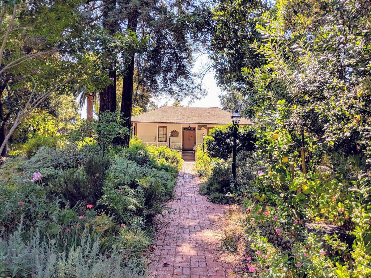 The Dallidet Abobe & Gardens in San Luis Obispo.
