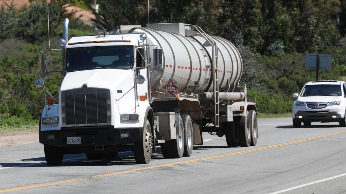 ExxonMobil proposes to restart offshore oil production and truck the oil to Santa Maria and Kern County receiving sites on Highway 101 and Highway 166.