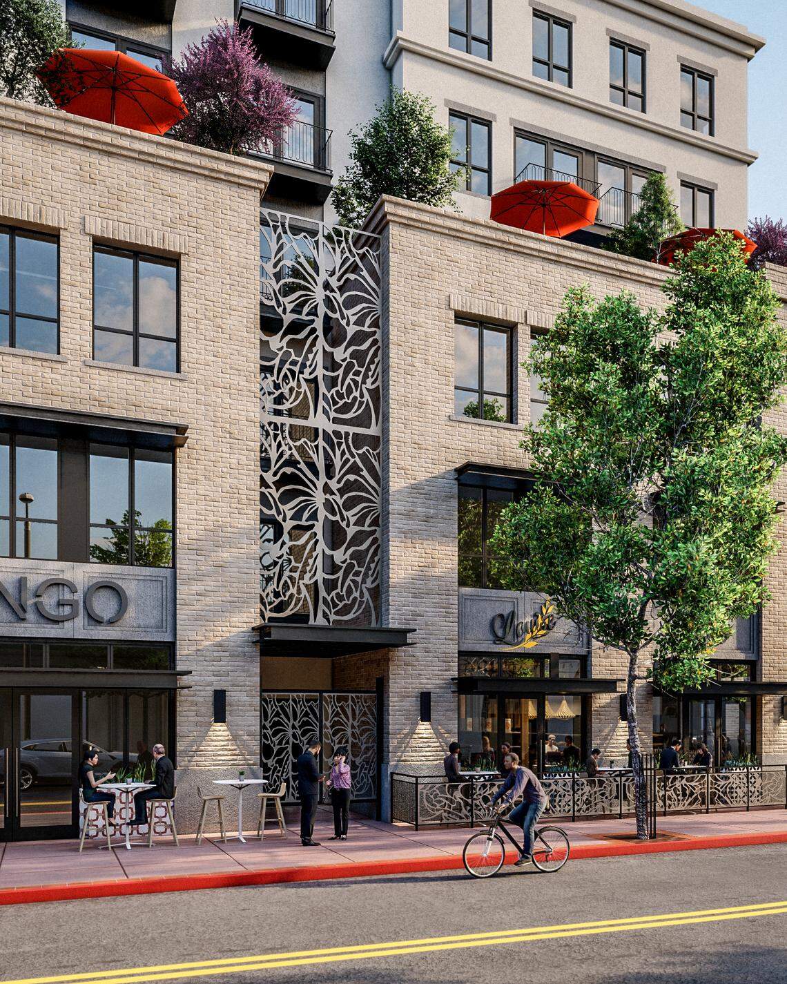 The proposed project at 1144 Chorro St.