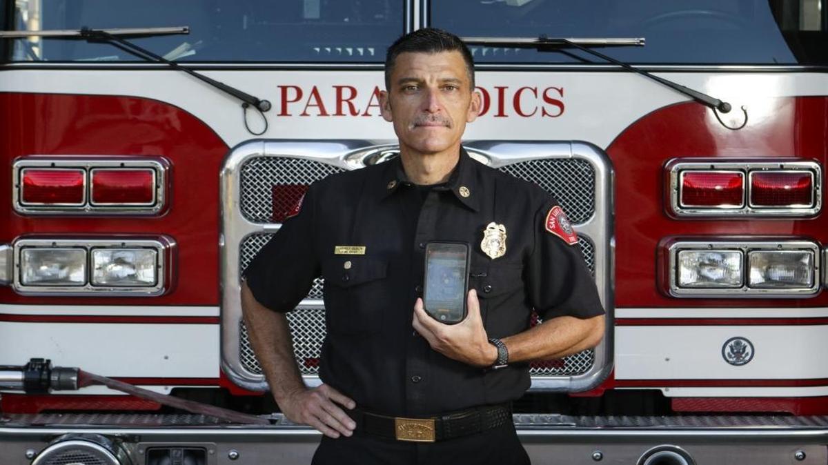 The San Luis Obispo Fire Department has become the first agency in San Luis Obispo County to use a new app called PulsePoint. The app alerts good Samaritans in the immediate vicinity of a person suffering cardiac arrest so they can start CPR as soon as possible. It also shows the nearest automated external defibrillators. Fire Chief Garret Olson demonstrates the app.