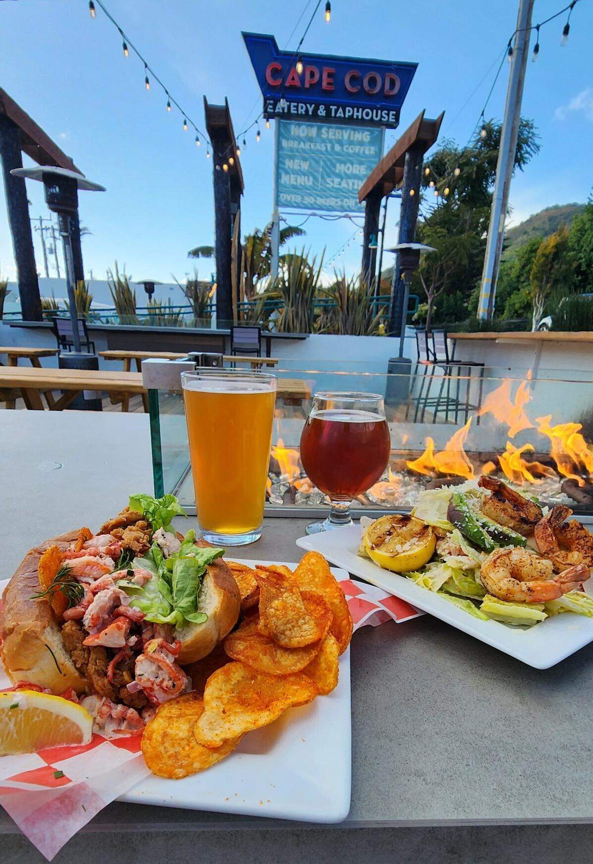 Old SLO BBQ adopted the Cape Cod Eatery and Taphouse at 1127 Shell Beach Road and renamed the restaurant to Old SLO at The Cape.
