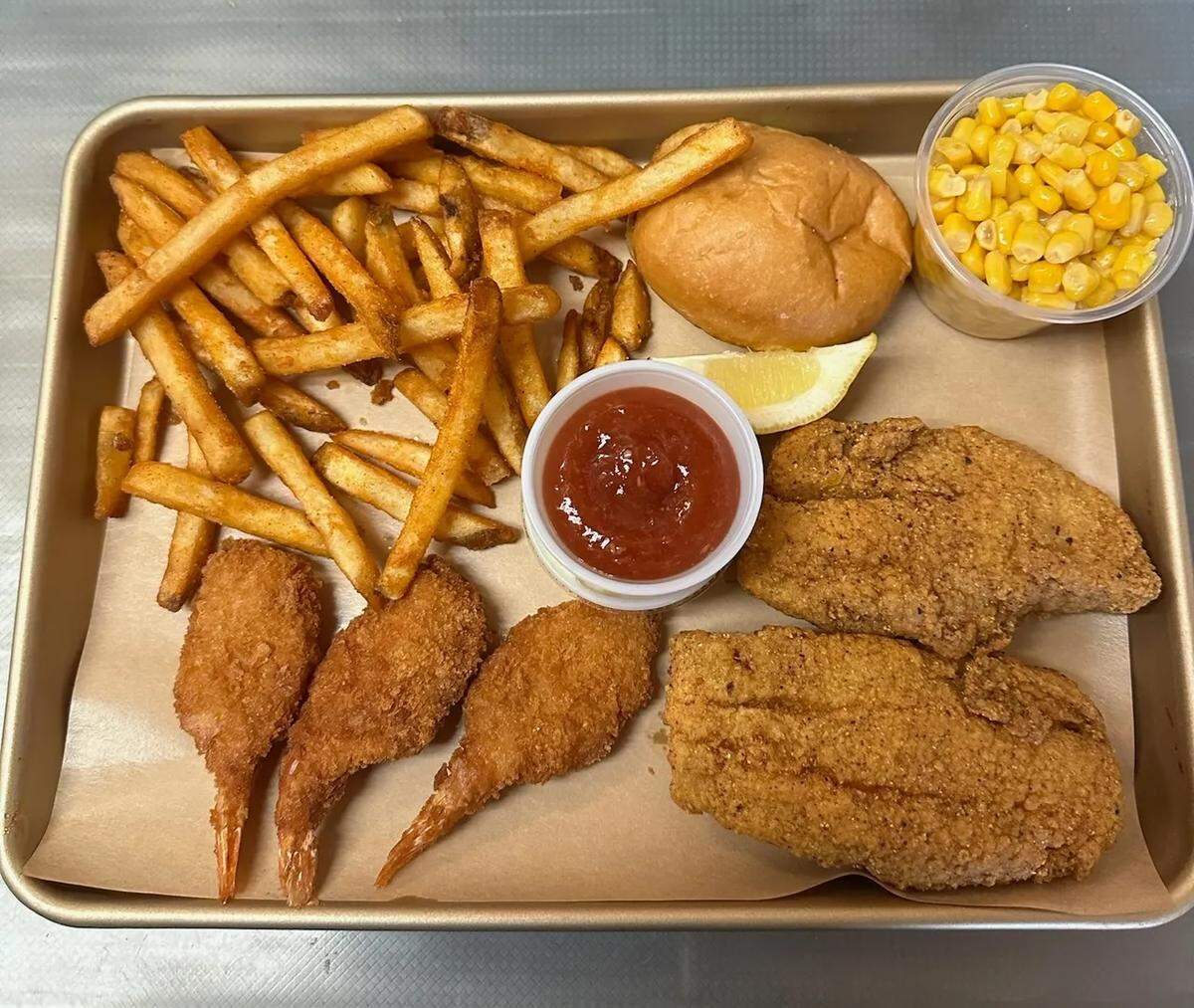 The new CJ’s BBQ, which opened at the former Mo’s Smokehouse BBQ location on Monterey Street in downtown San Luis Obispo in January 2025, plans to add other Southern favorites like fried catfish.