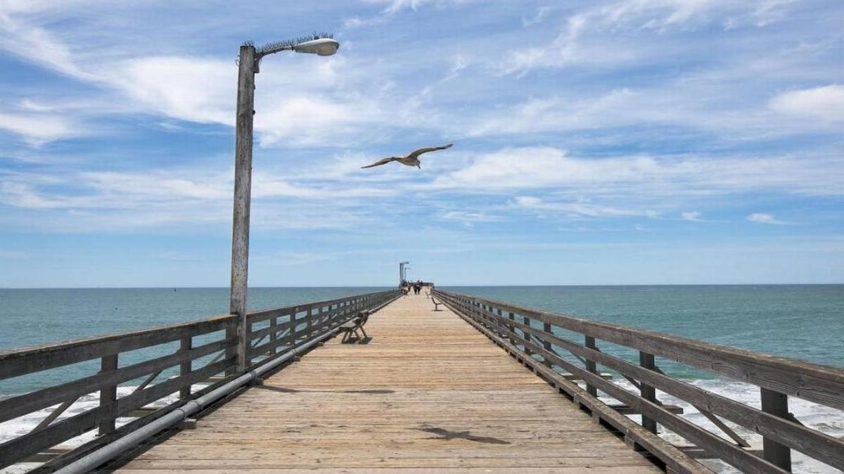 A swimmer in distress was rescued Tuesday in Cayucos.