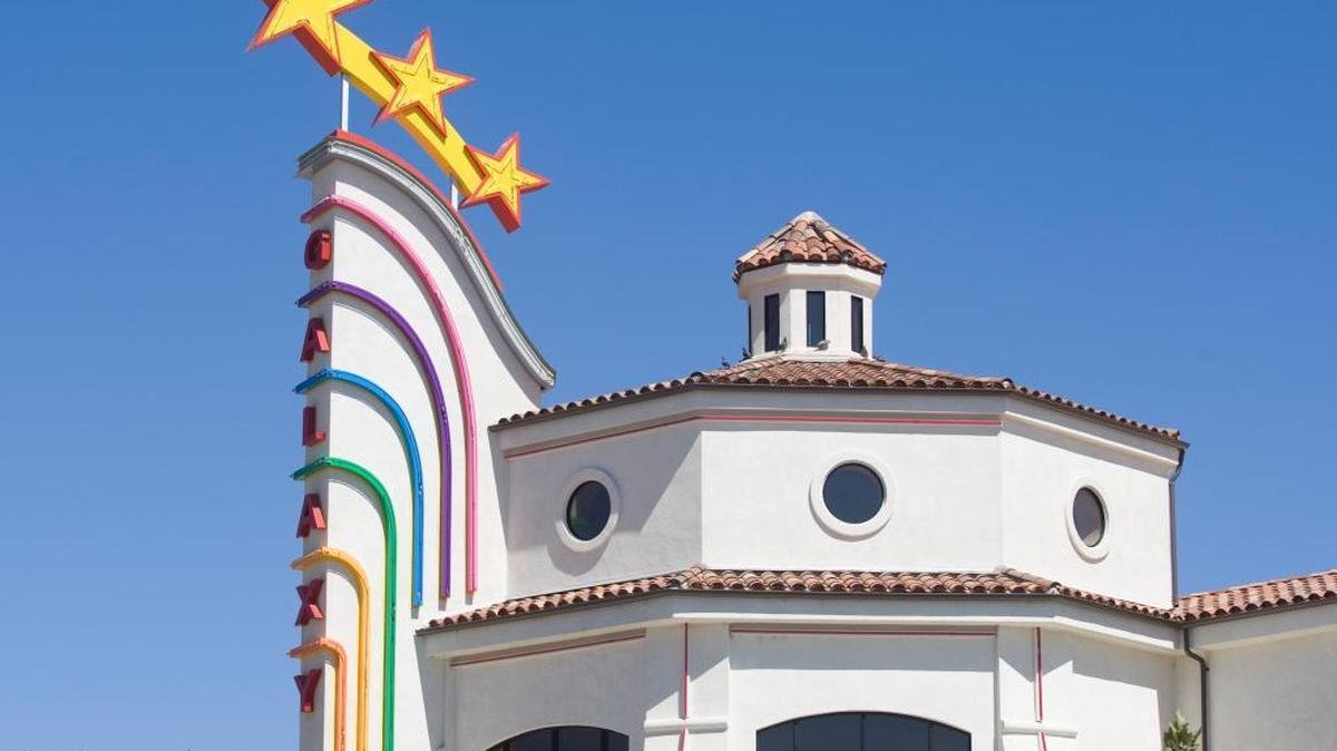 The Colony Square property that contains Atascadero’s Galaxy Theatres, pictured in 2012, is facing foreclosure after remaining shuttered for months during the COVID-19 pandemic.