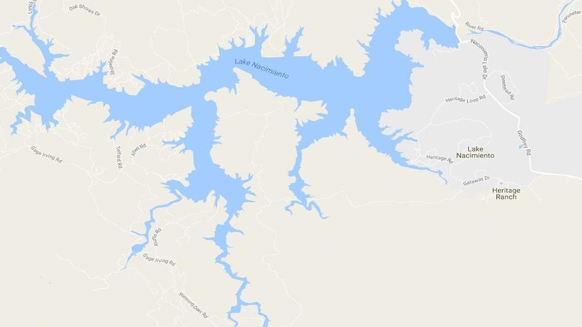 Cal Fire crews responded to a fire that broke out along Lake Nacimiento east of Running Deer Road on Saturday, April 22, 2017.