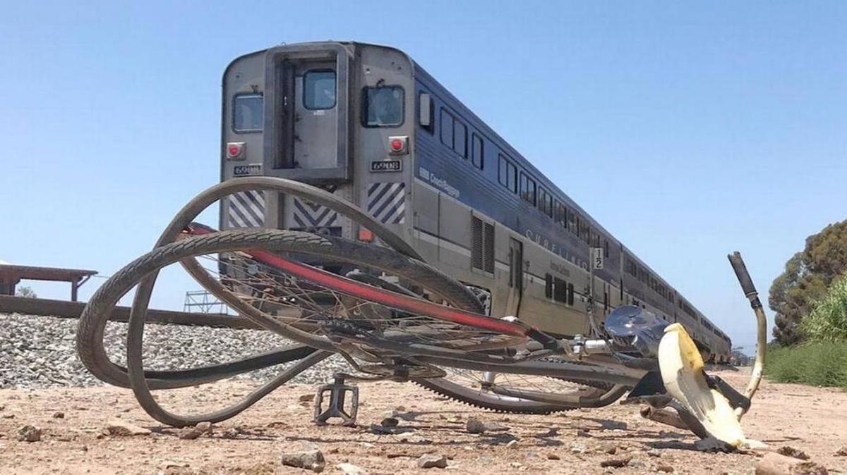 A man killed Thursday, July 20, 2017, while riding his bicycle on the train tracks has been identified as Goleta resident Edmund Alexander Backus, according to the Santa Barbara County Sheriff’s Office.