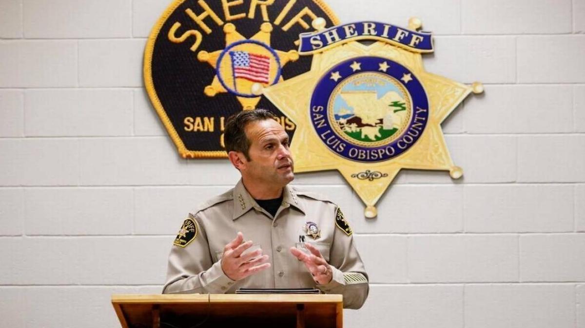 Sheriff Ian Parkinson holds a press conference on April 13, 2017, to talk about the death of inmate Kevin Lee McLaughlin.