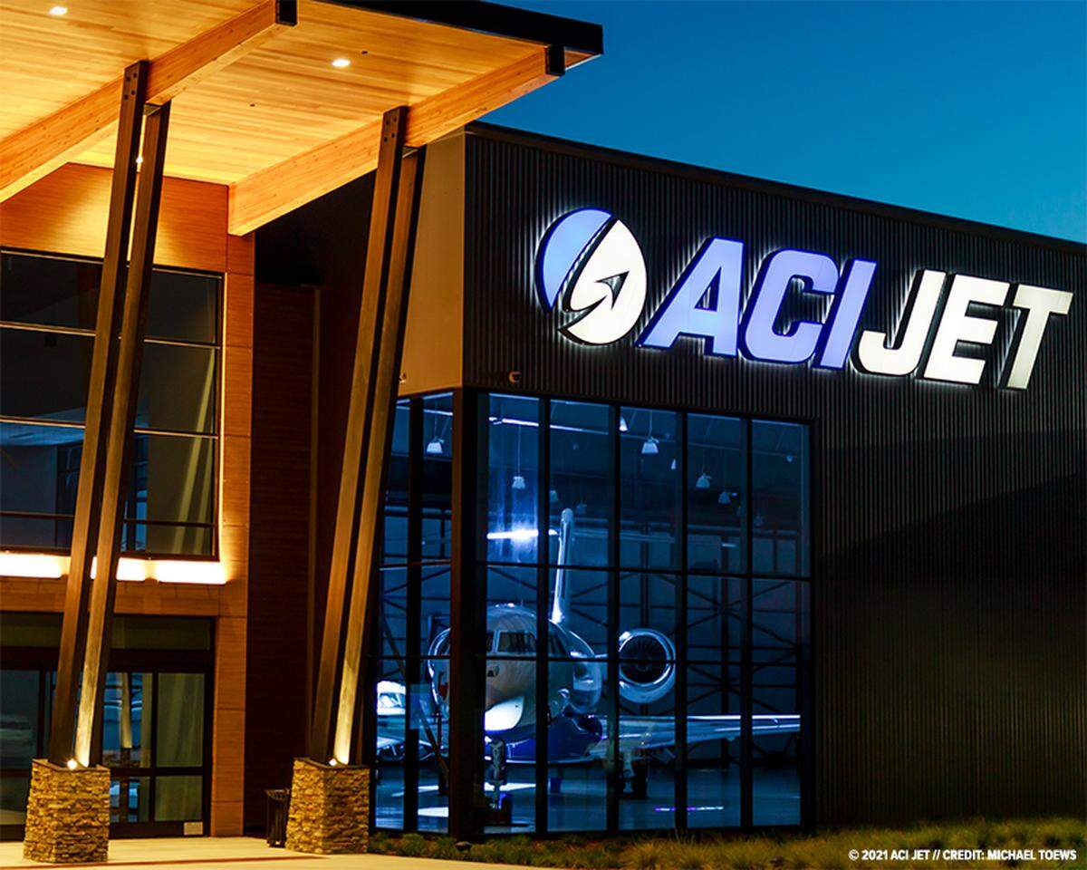 ACI Jet’s new headquarters near the SLO airport.