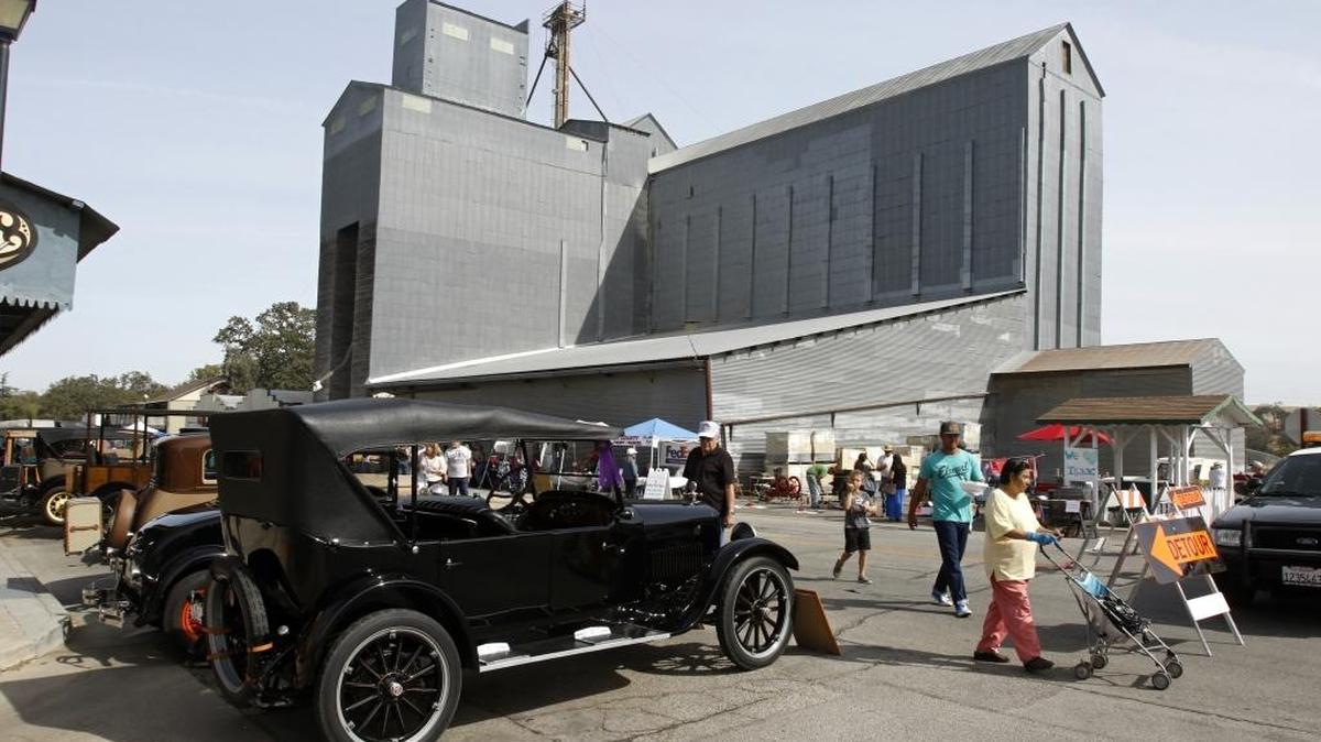 The Cuesta Crankers Model A Ford club members were parked in town for Templeton Founders Day.