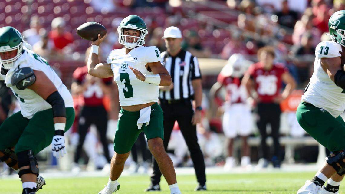 Cal Poly football battles early against Stanford before falling 41-7