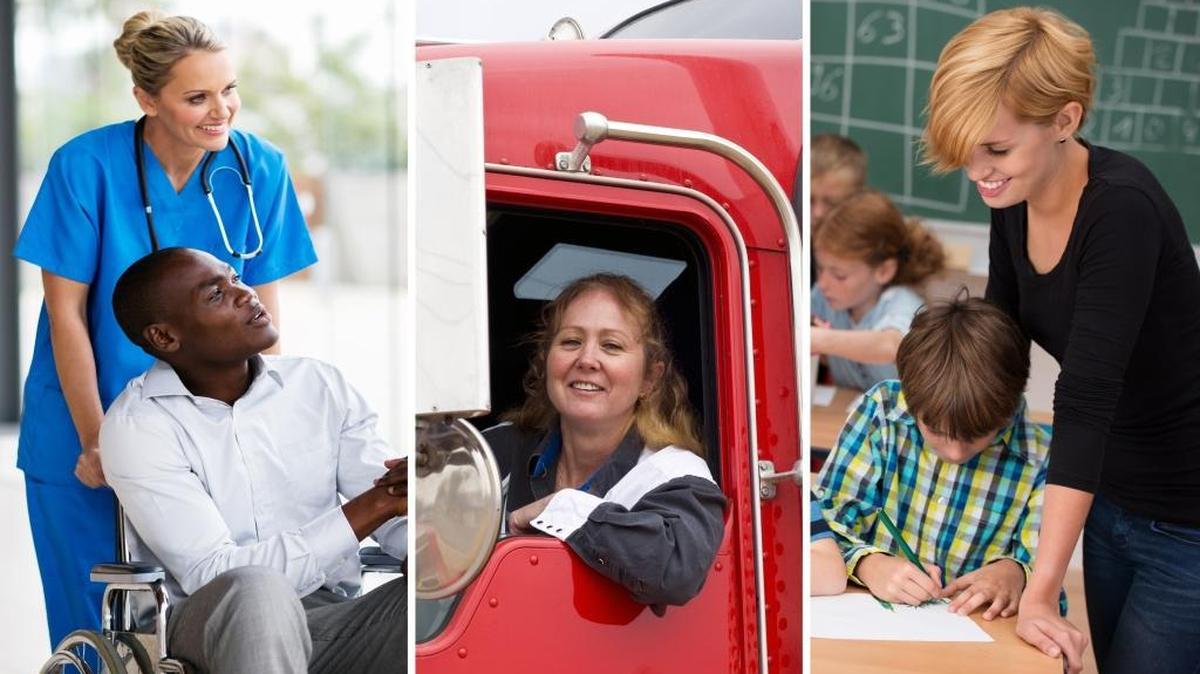Jobs in health care, trucking and education are expected to be in high demand in San Luis Obispo County in coming years.