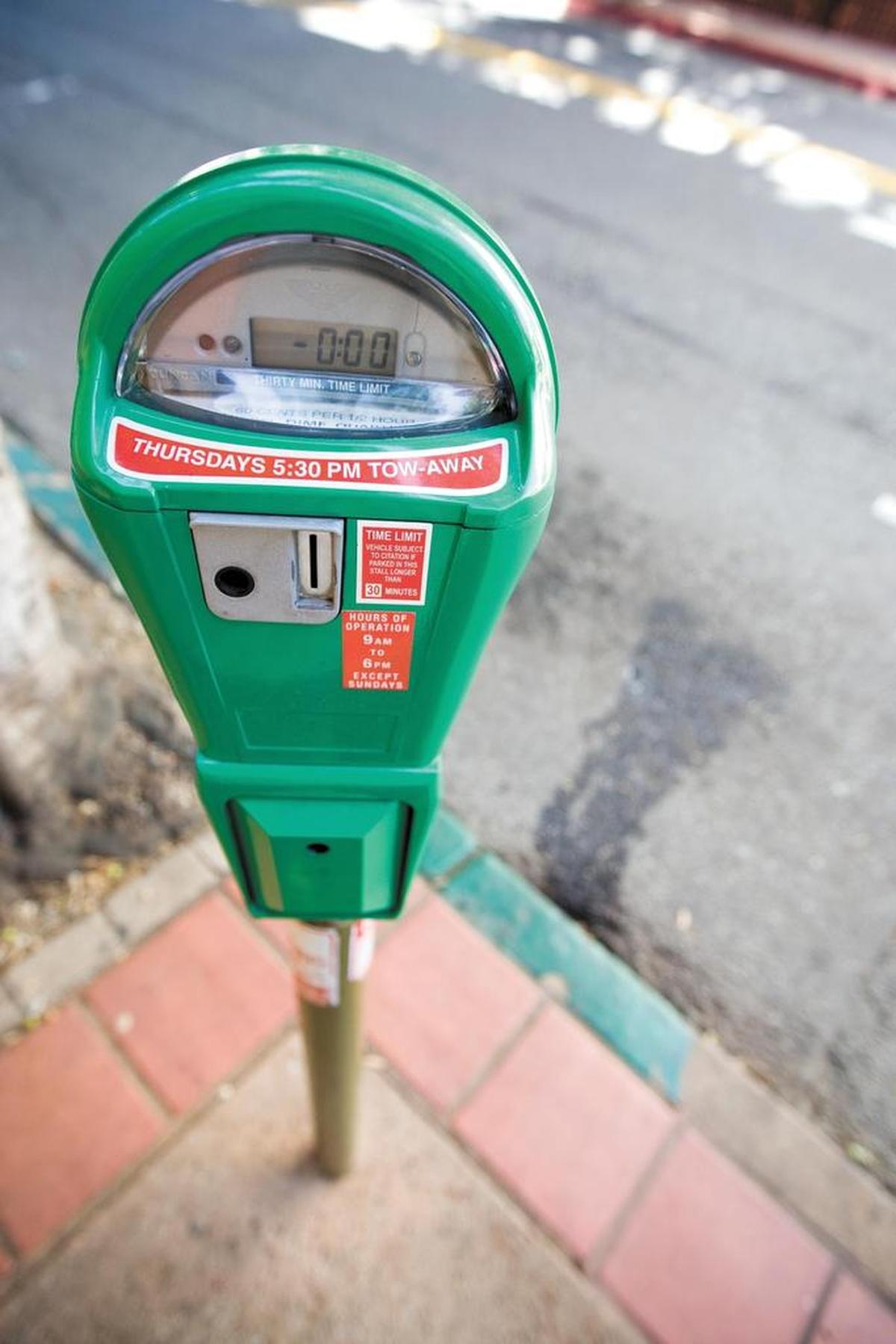 Parking in downtown metered spaces and garages will increase 25 cents an hour on Jan. 1, and then another 25 cents on July 1, 2020.