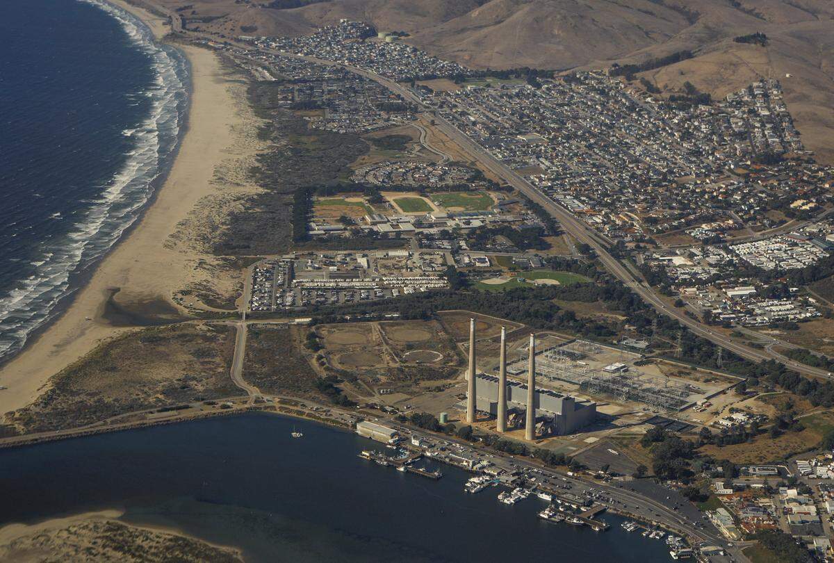 Morro Bay from above.