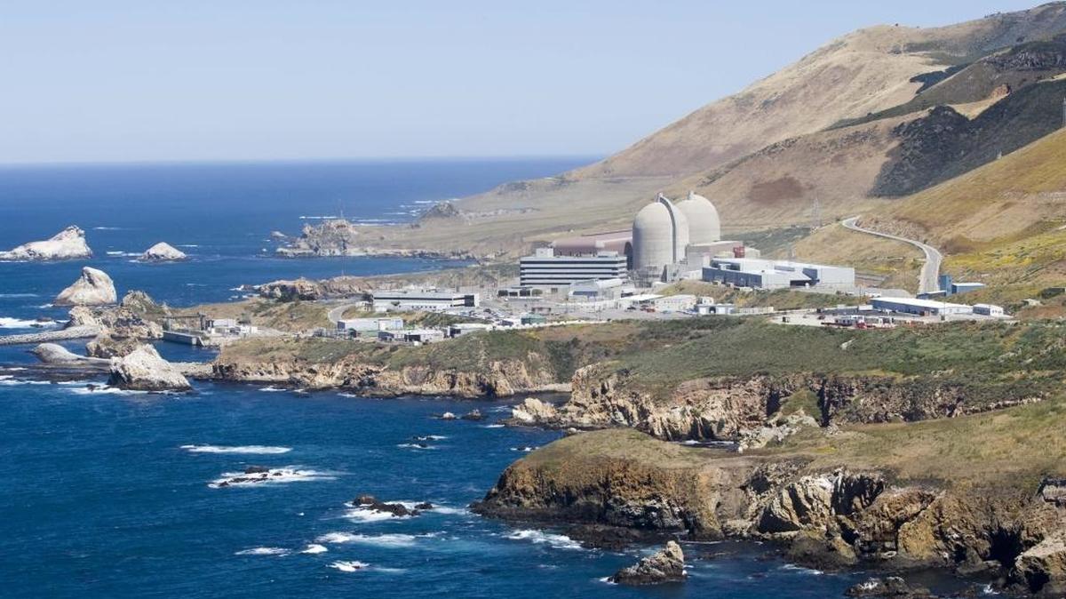 The Diablo Canyon nuclear plant in San Luis Obispo County.