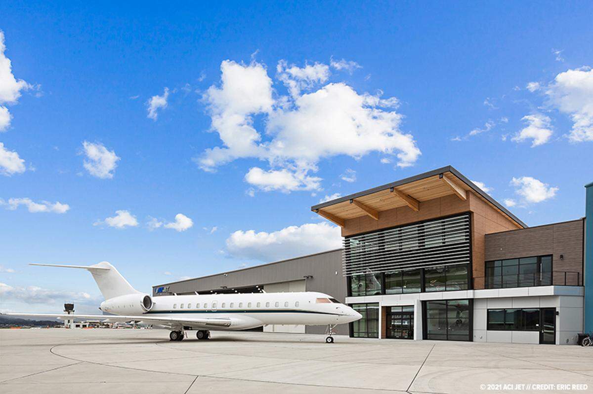 ACI Jet’s new headquarters in SLO.