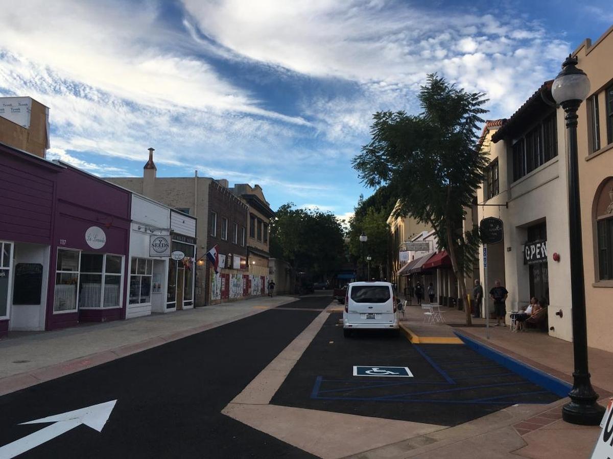 Garden Street in downtown San Luis Obispo. The San Luis Obispo City Council envisions a denser downtown area, in addition to a number of other changes in zoning law.