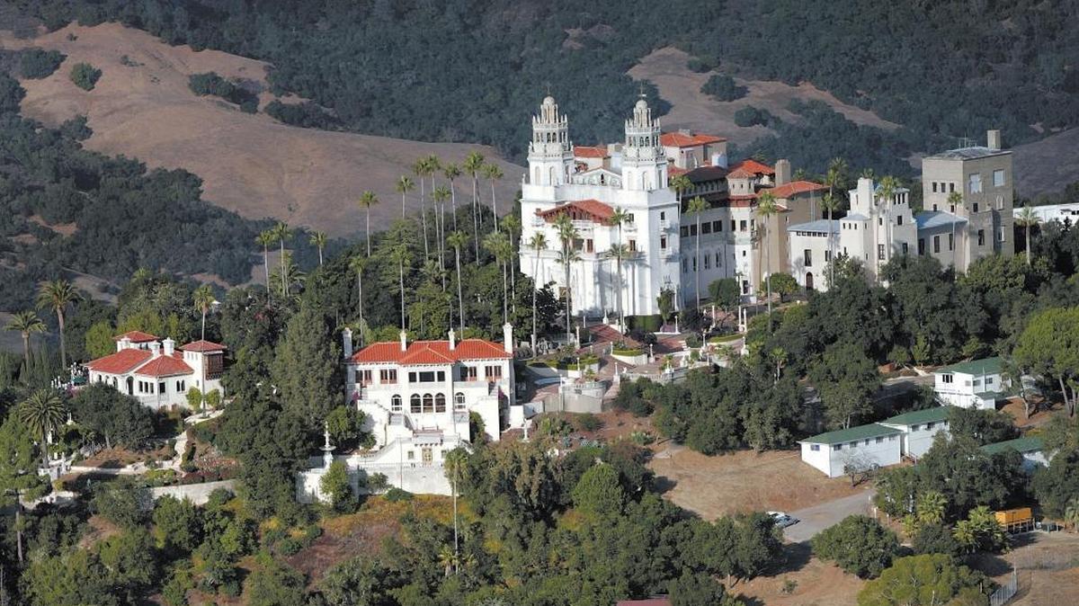 Hearst Castle in San Simeon.