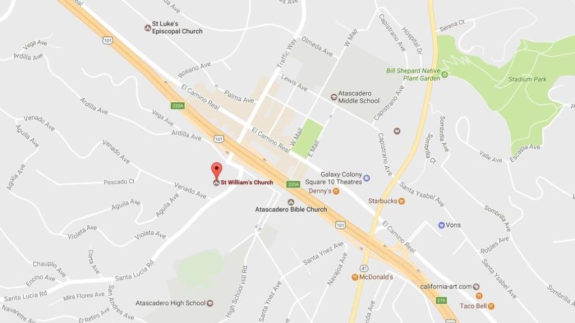 The Atascadero Warming Center is located at St. Williams Parish on Santa Lucia Road.