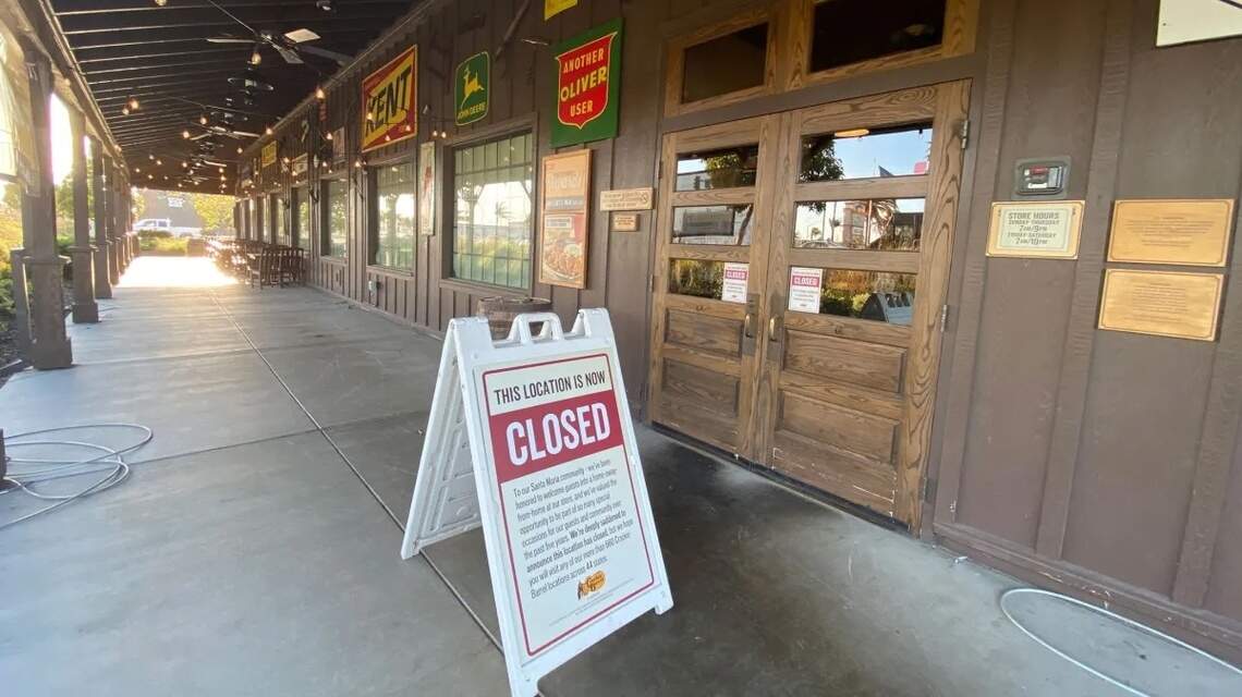 Cracker Barrel abruptly closes Santa Maria restaurant after 5 years