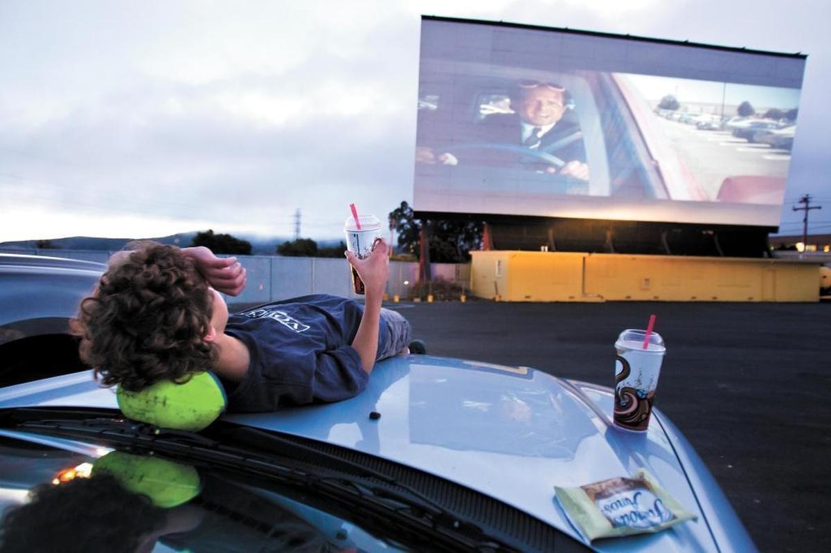 There’s nothing like watching a movie at the Sunset Drive-in.