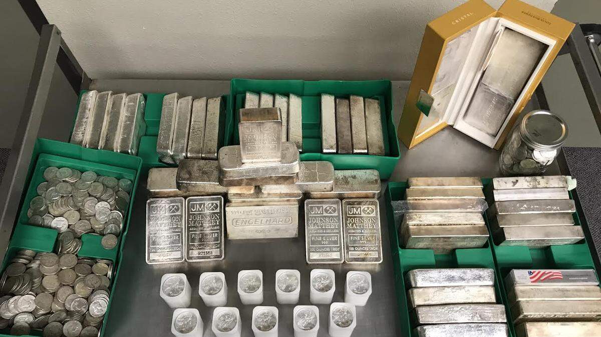 San Luis Obispo County Sheriff’s detectives on Wednesday, December 5, 2018, recovered more than $250,000 in stolen silver bars and coins taken from a rural Paso Robles man in November.