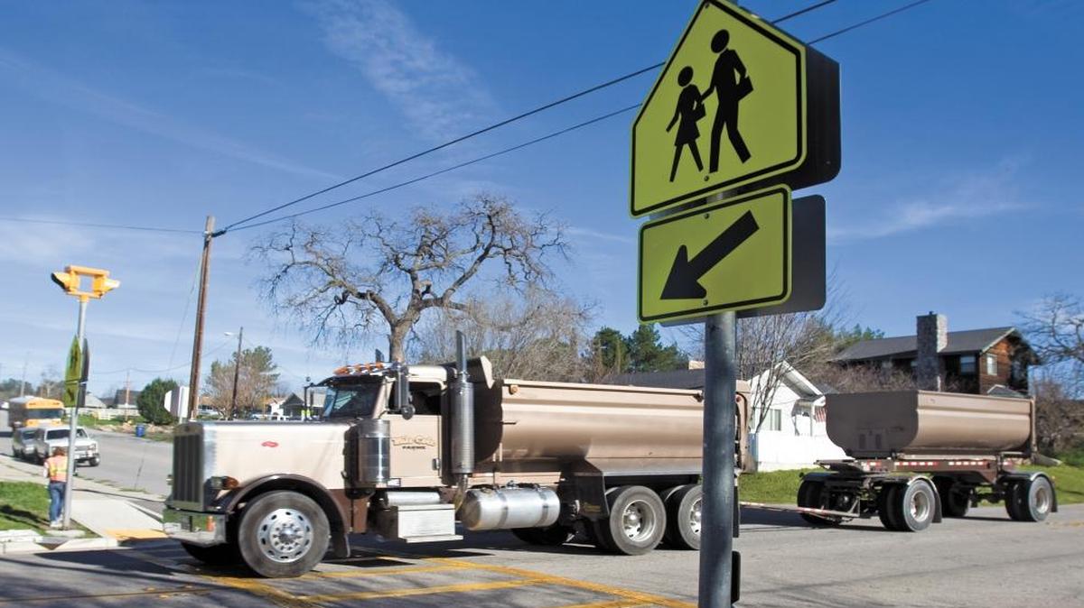 One of the primary concerns over the rejected Las Pilitas quarry was increased truck traffic on Highway 58 at the Santa Margarita Elementary School crossing. An application for a new quarry project has been submitted to San Luis Obispo County.