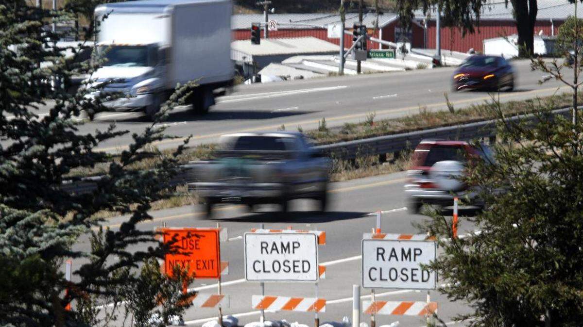 The northbound Highway 101 on- and off-ramps at Brisco Road in Arroyo Grande will be closed until Jan. 11, 2016.