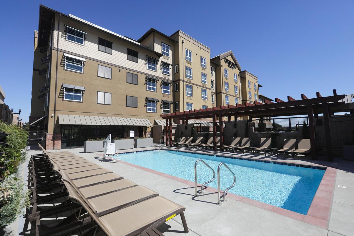 Oxford Suites opened July 15, 2019, on 4th Street in Paso Robles. The hotel features a pool and hot tub, along with a fitness center and sauna.