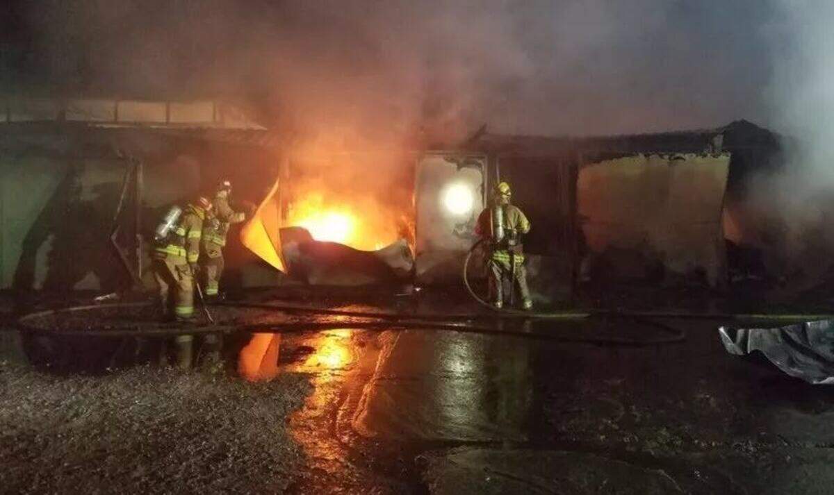 The Olivias de Oro Olive Co. tasting room in Creston burned down June 15, while owners Frank and Marti Menacho were on vacation. The cause of the fire remains unknown.