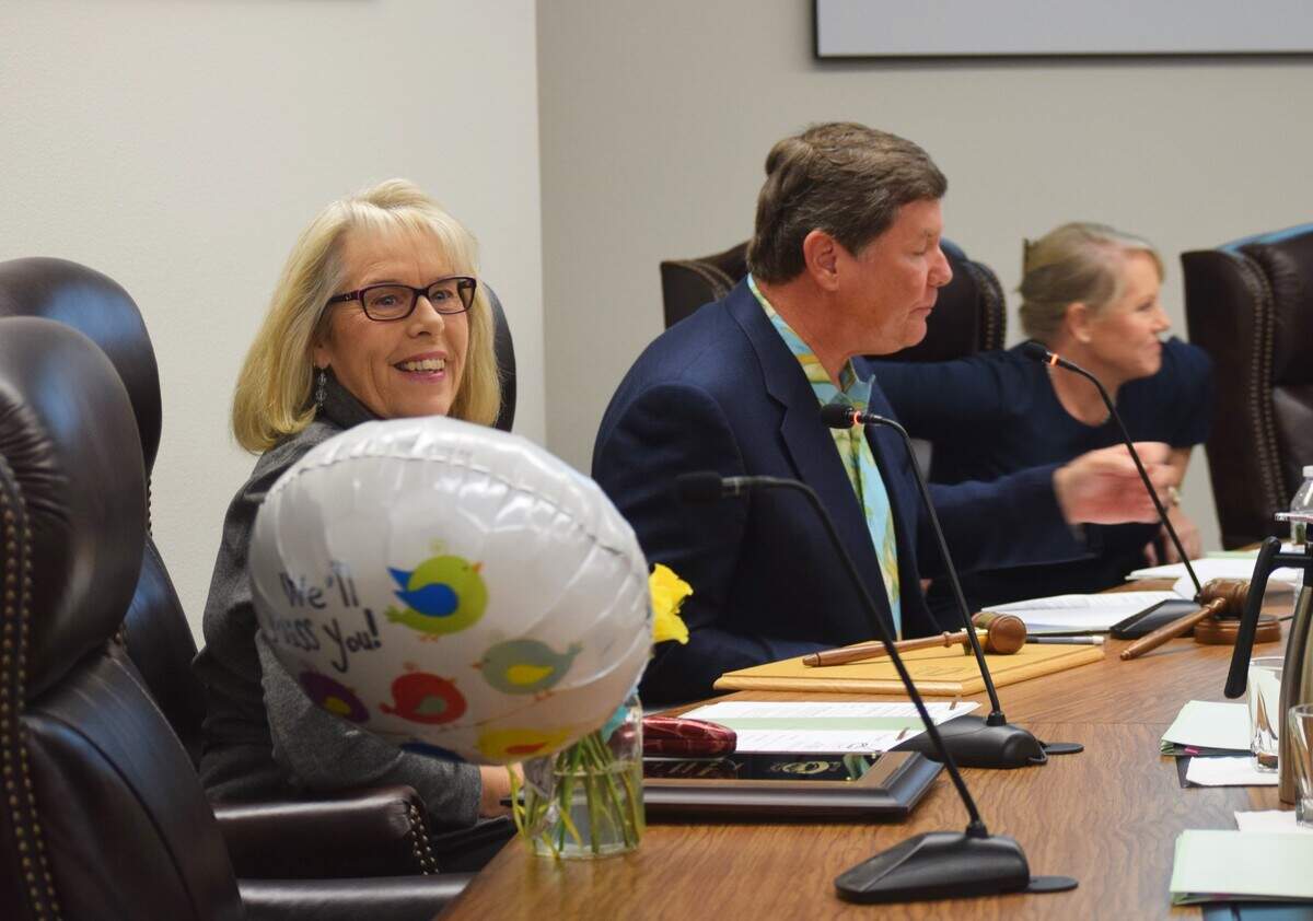 “I just want to say what an honor, and it’s been my privilege to serve the Arroyo Grande community for the past four years, because as everyone in this room knows, Arroyo Grande is the best city on the Central Coast,” Councilwoman Barbara Harmon said at her last meeting on December 11, 2018.
