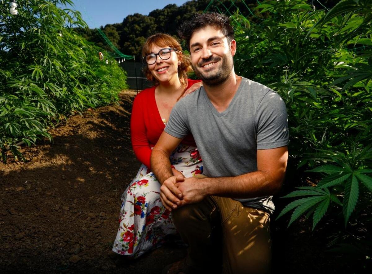 Megan Souza, who owns cannabis delivery business Megan’s Organic Market with Eric Powers, is afraid a sales tax of 10 percent will push buys to the black market.