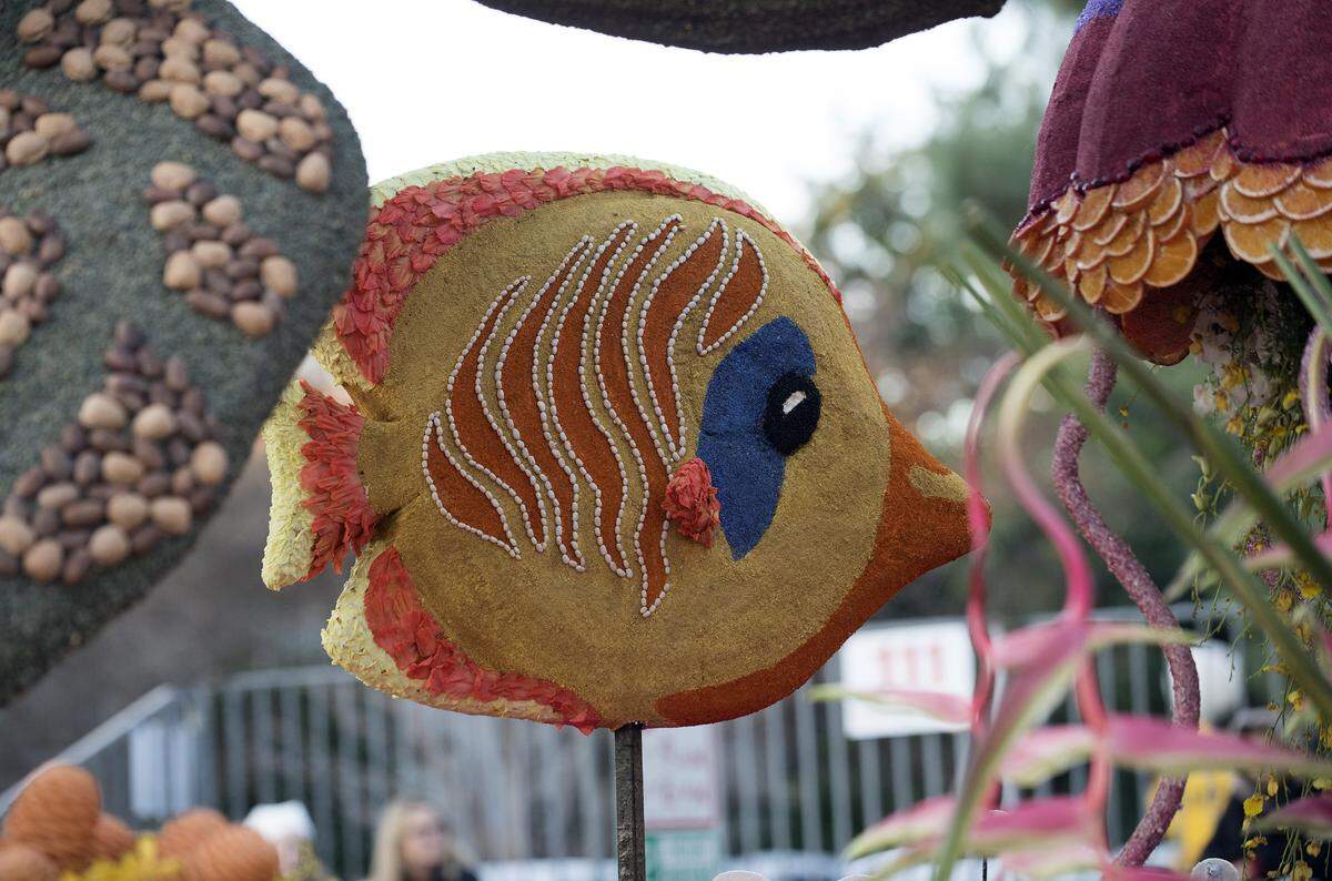 Cal Poly’s 2020 Rose Parade float.