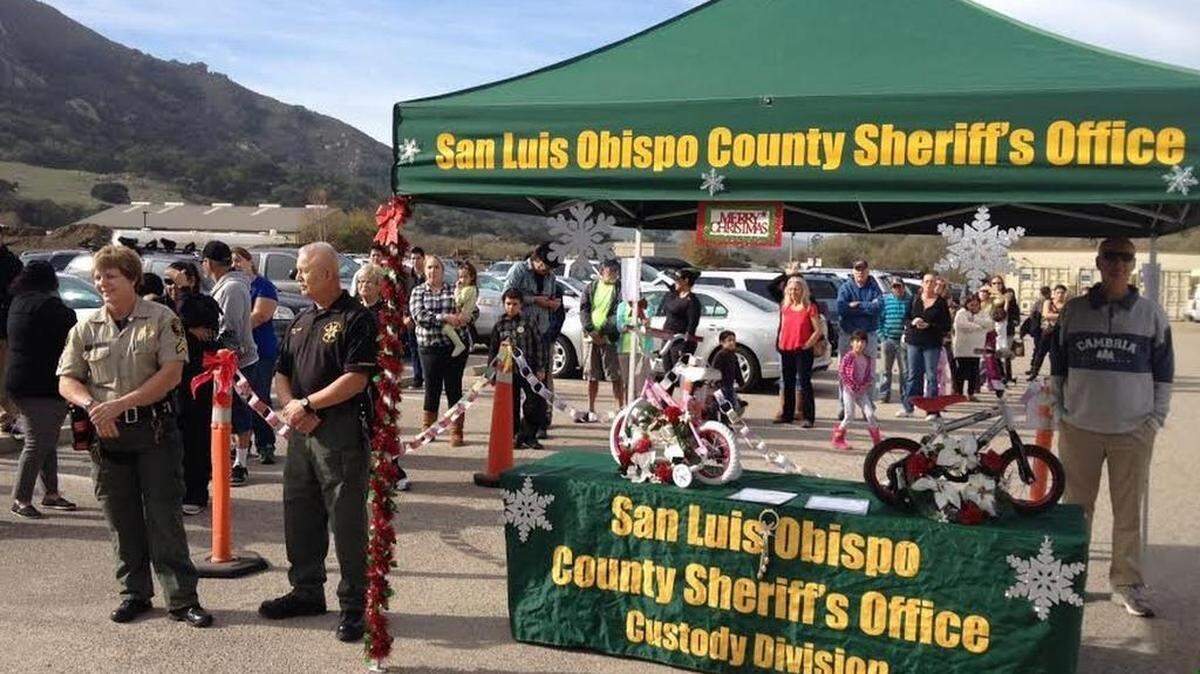 The Sheriff’s Office’s has been holding its Christmas Bike Giveaway every year since 1989.