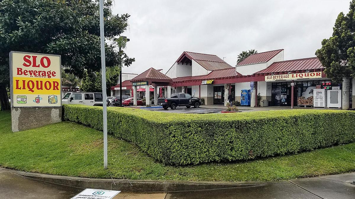 A stabbing occured in front of the SLO Beverage and More on Higuera Street in San Luis Obispo.