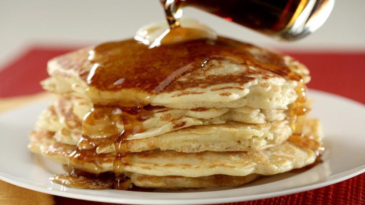 IHOP is selling a short stack of buttermilk pancakes for 59 cents on Tuesday, July 18, 2017.