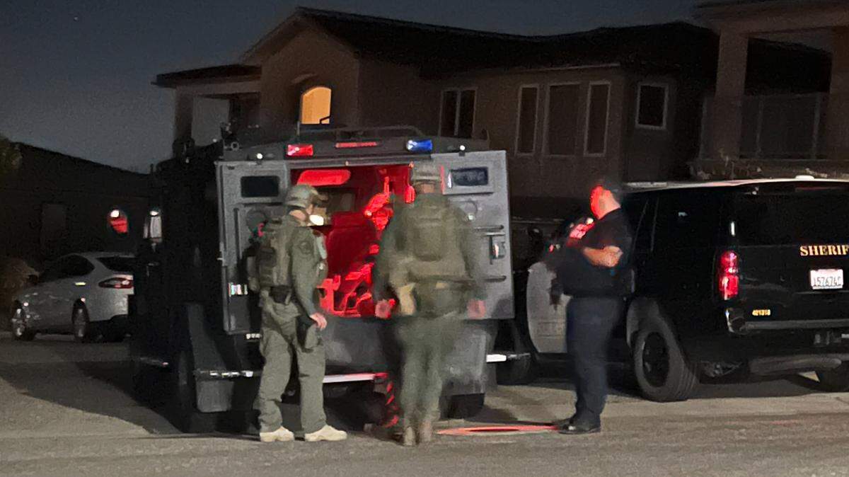 A woman suspected of trying to run over a child with her car in Cayucos on Friday, Sept. 2, 2022, was arrested at her home in Pismo Beach after about seven hours of negotiations with police.