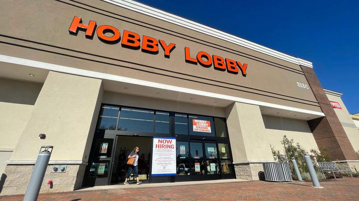 Hobby Lobby opened in the SLO Promenade off Madonna Road on Sept. 9, 2022.