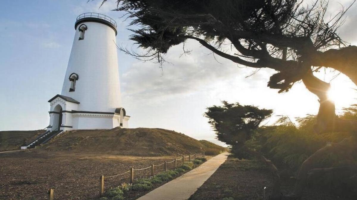 The Piedras Blancas Light Station in February 2012.