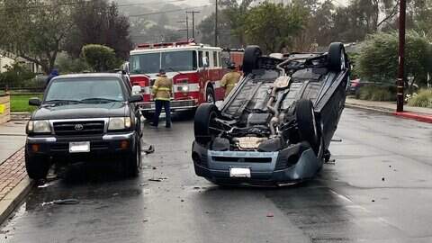 Suspected drunk driver arrested after SLO CA rollover crash | San Luis ...