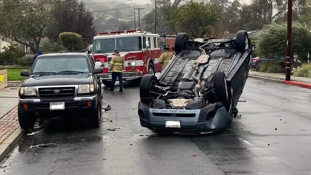 Suspected drunk driver arrested after SLO CA rollover crash | San Luis ...