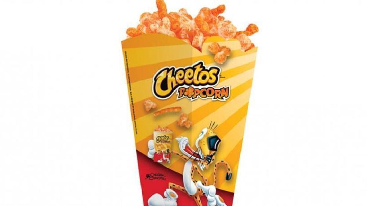 Frito-Lay and Regal Cinemas are teaming up to offer Cheetos-flavored popcorn.