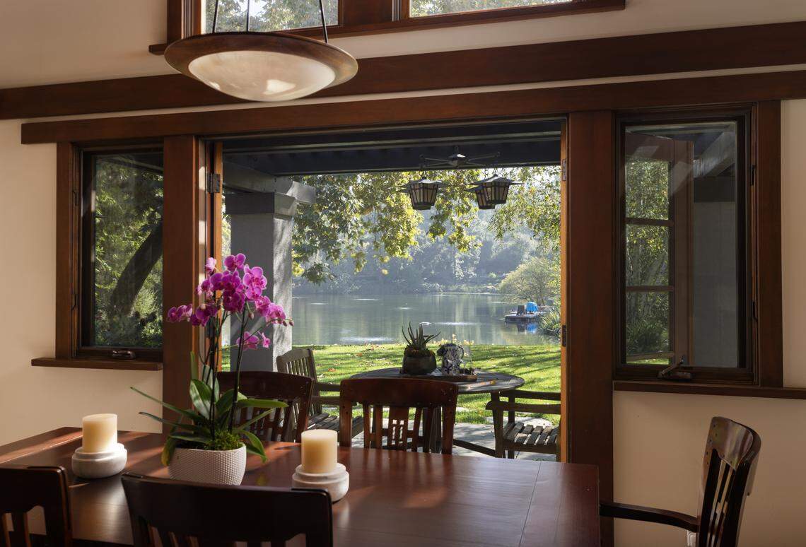 Johnston Lake, created in 1876 by a former mayor, once was open to the public but became private in 1953.