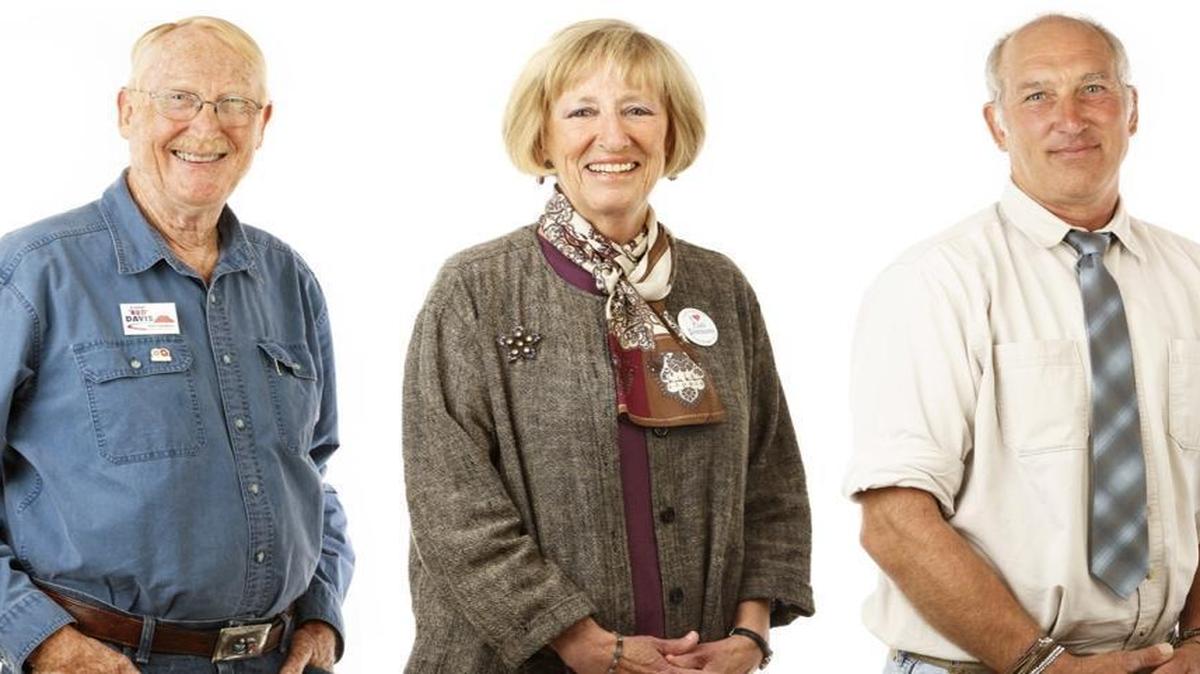 Retired Caltrans engineering technician Robert “Red” Davis, retired management consultant Marlys McPherson and mechanical engineer Richard E.T. Sadowski are running for two, four-year seats on the Morro Bay City Council.