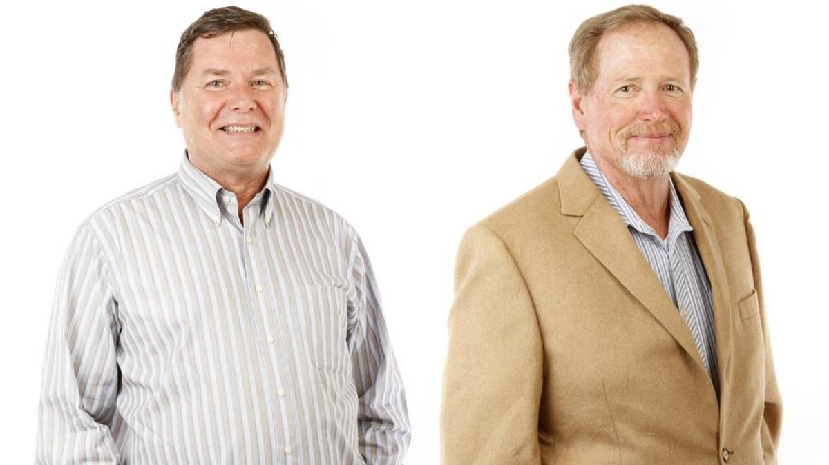 Incumbent Jim Hill faces challenger Richard Waller in the Nov. 8 election for mayor of Arroyo Grande.