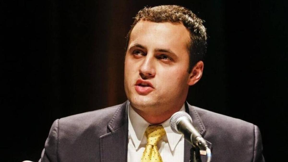 Washington, D.C., ethics watchdogs say congressional candidate Justin Fareed, pictured during a February 2016 debate, left out required information about his family’s ranching business on his financial disclosure forms. His attorney Charles Bell disagrees.