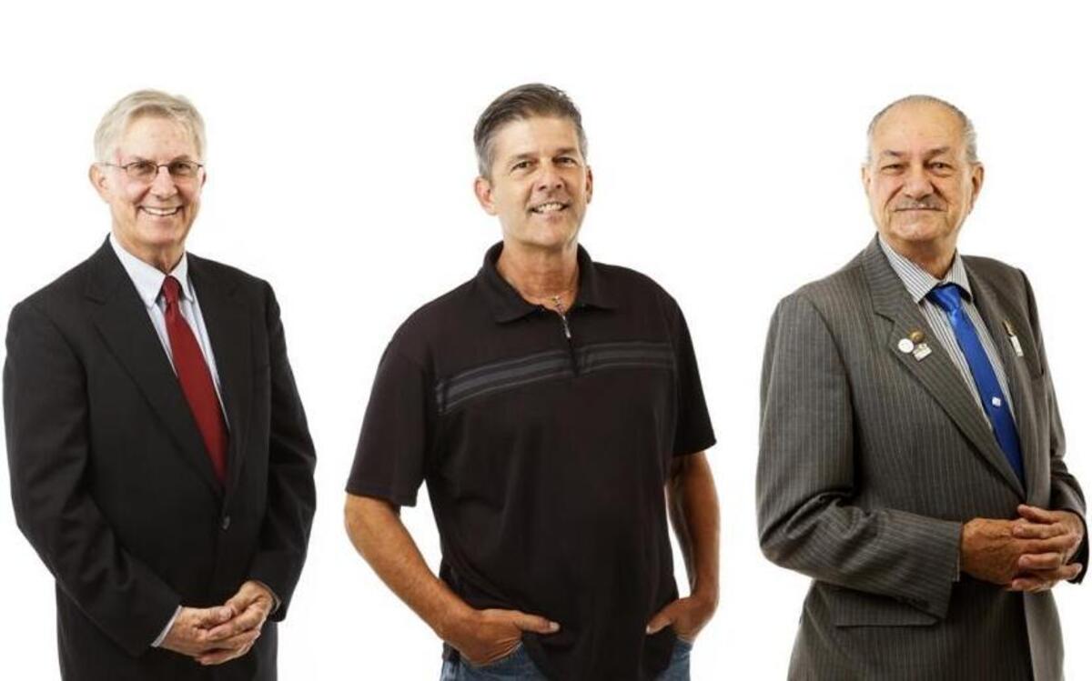 Steve Gregory, Kevin Kreowski and Fred Strong are running for two four-year seats on the Paso Robles City Council.